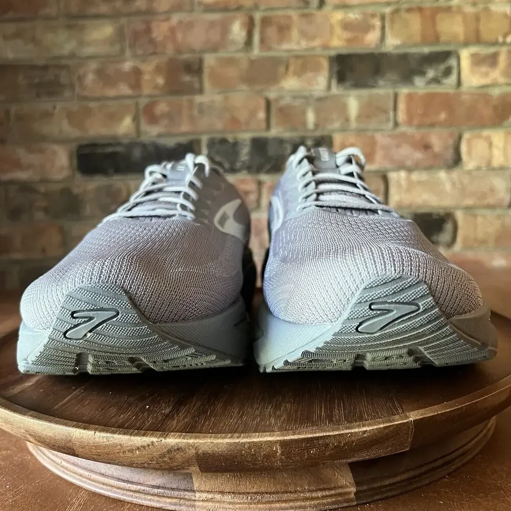 Brooks Ghost 17 Grey Neutral Cushion Running Sneakers Shoes Men’s Size 14 2E